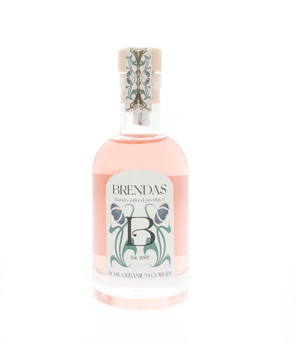 Brenda's Rose Geranium Cordial