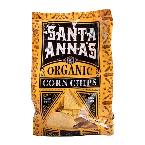 Santa Anna's Corn Chips Organic 250g