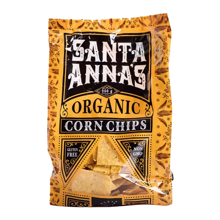 Santa Anna's Corn Chips Organic 250g